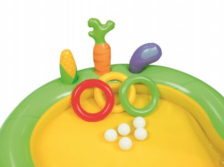 Игровой бассейн 175х147х102см "Ферма" с фонтаном и игрушками, 121л, от 2 лет, Bestway 53065 BW