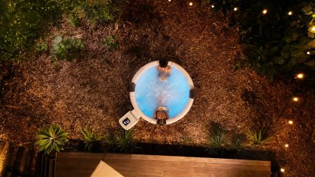 СПА-бассейн 182х70см "Denver", круглый, гидромассаж, аэромассаж.(4 коробки A.B.C.D), MSpa F-DE066W