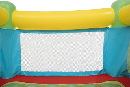 Игровой центр-батут 175х173х135см "Fisher Price" с мячами (50шт), встр.нас. 220В, до 85кг, от 3 лет, Bestway 93533 BW