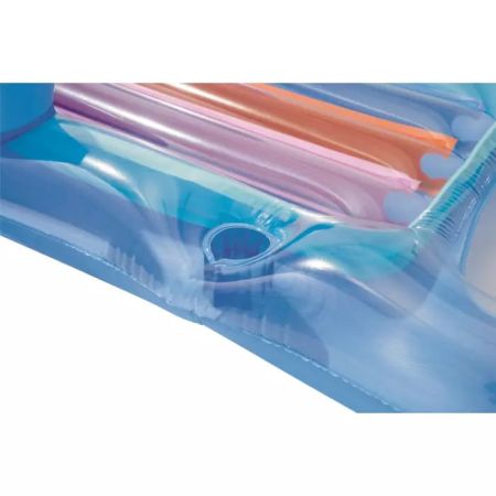 Надувной матрас-кресло для плавания 161х84м с окном, до 90кг, 2 цвета, Bestway 43028 BW