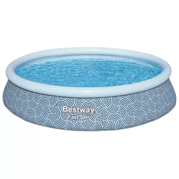 Бассейн Fast Set 396х84см, 7340л, фил.-насос 2006л/ч, Bestway 57376 BW