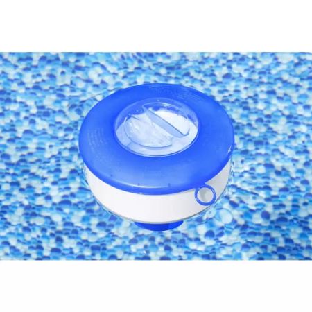 Поплавок-дозатор для химии в таблетках с регулятором расхода химии, Bestway 58656 BW