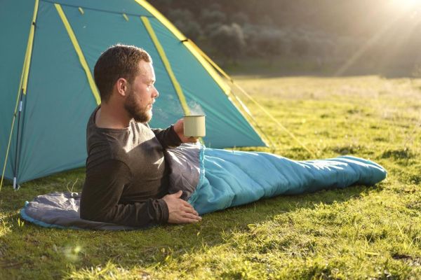 Спальный мешок 220x75x50см "Hiberhide 10" 6-10С, 0.8кг, 2 цвета, Bestway 68102 BW