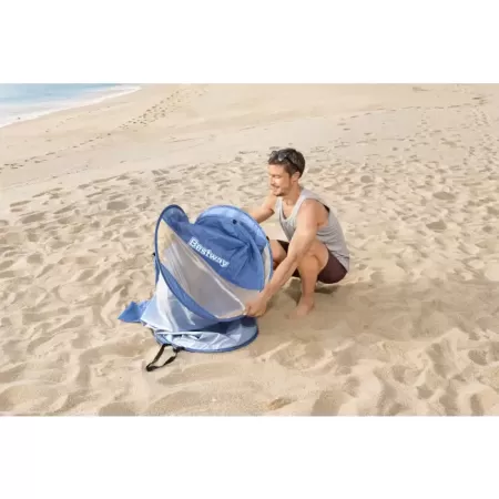 Палатка 2-местная 200х120х90см "Beach Quick 2" 1 слой, 190T polyester PU, 500мм, 110гр/м2 PE, Bestway 68107 BW