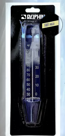Термометр-стандарт со шнурком, цвет черный DELPHIN, Chemoform 2500004DP