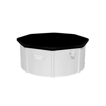 Стальной бассейн Hydrium 300х120см, 7630л, песч.фил.-нас. 3028л/ч, лестн., тент, подст., попл.-доз., Bestway 56566 BW