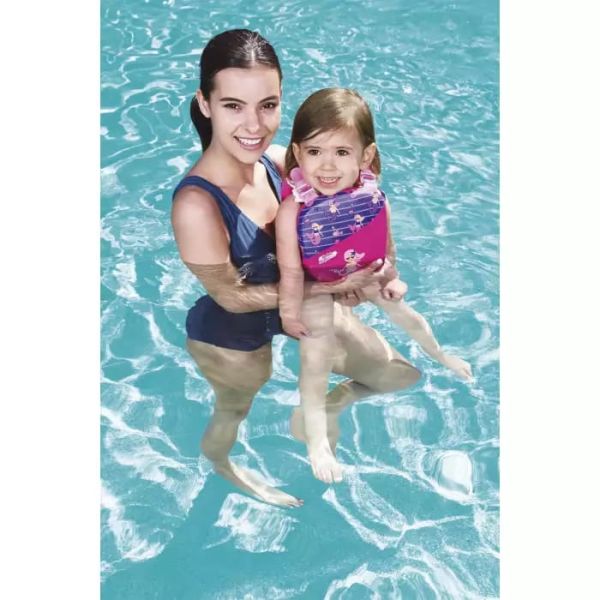 Приспособление для обучения плаванию с пенопластовыми вставками, два цвета, 3-6 лет, Bestway 32173 BW