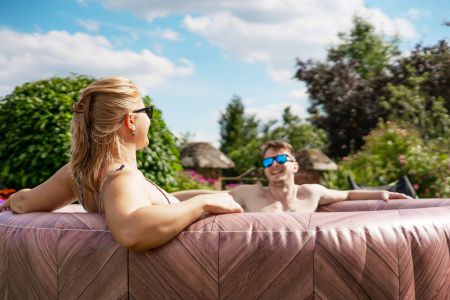 СПА-бассейн 204х70см "Fermo" 930л, круглый, аэромассаж, 6 чел, MSpa C-FE062