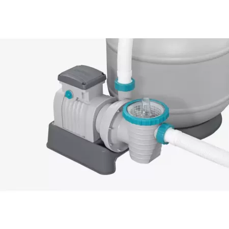 Песочный фильтр-насос 11355л/ч, резервуар для песка 36кг, фракция 0.45-0.85мм, Bestway 58486 BW