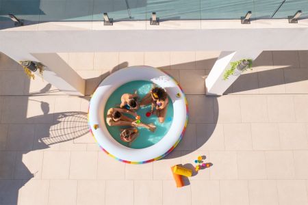 Детский надувной бассейн 206x51см "Радужные мечты" 632 л, от 6 лет, Bestway 54443 BW