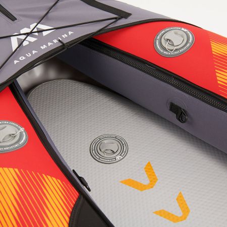 Надувная байдарка "Memba-390" 390x90см, весла, сиденья, киль, сумка, до 180кг, Aqua Marina ME-390