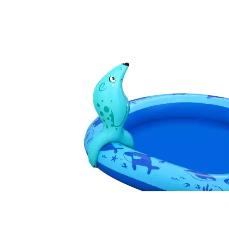 Детский надувной бассейн 134x131x73cм "Polar Pals" с игрушками, 84 л, от 2 лет, Bestway 53156 BW