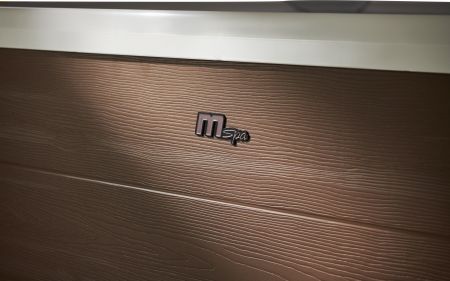 СПА-бассейн 180х180х65см "Amber Aero Plus", квадратный,  гидромассаж, аэромассаж.(4 коробки A.B.C.D), MSpa F-AM063WAP