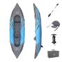 Надувная байдарка "Surge Elite X1 Kayak" 305x91х40см, алюм.весло 230см, насос 62086, до 100кг, Bestway 65143 BW