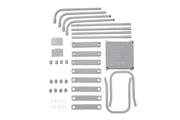 Лестница для бассейнов до 132см, 4 ступеньки, с площадкой, Bestway 58337 BW