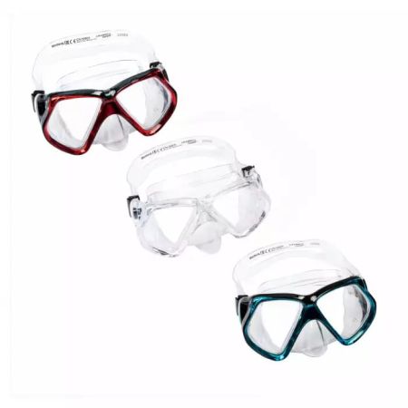 Маска для ныряния Crystal Clear, три цвета, от 14 лет, Bestway 22053 BW