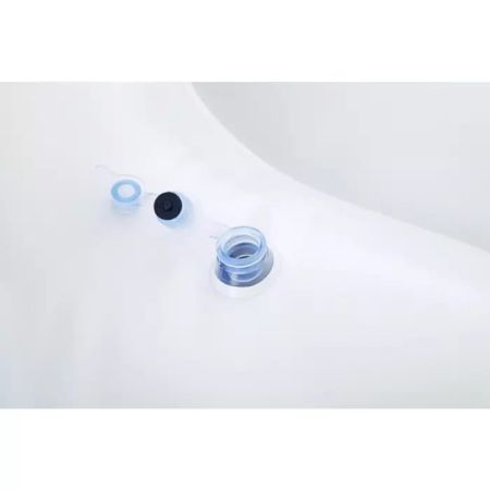 Надувной матрас-остров 256х256см (239х239х63,5см) "Lazy Dayz" с ручками и подстаканниками, до 450кг, Bestway 43536 BW