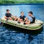 Надувная лодка "Voyager X3" 294x137см, весла, насос,подушки, сумка, до 360кг, Bestway 65164 BW