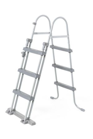 Каркасный бассейн Power Steel 488х305х107см, 10949л, фил.-насос 3028л/ч, лестница, тент, Bestway 56448 BW