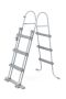Каркасный бассейн Power Steel 488х305х107см, 10949л, фил.-насос 3028л/ч, лестница, тент, Bestway 56448 BW