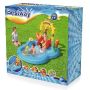 Игровой центр 264х188х140см "Дикий Запад" с горкой, 278л, от 2 лет, Bestway 53118 BW