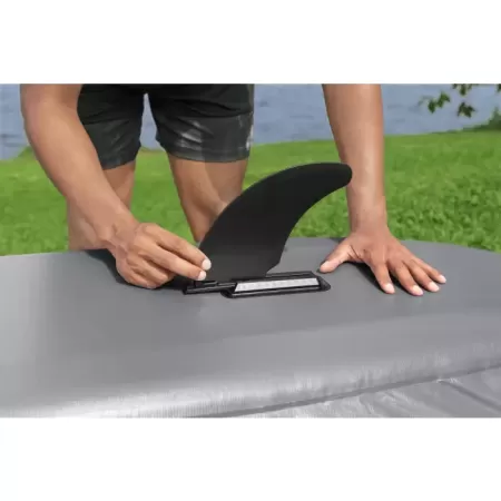 Надувной каяк "Ventura Elite X1" 280х86см, алюм.весло 230см, насос 62086, до 130кг, Bestway 65118 BW