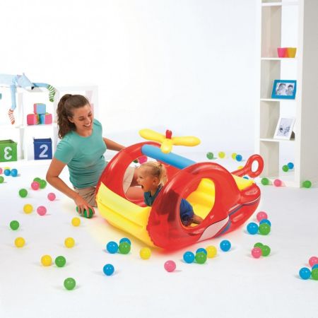 Игровой центр 132х79х68см "Вертолёт" с мячами, Bestway 52183 BW