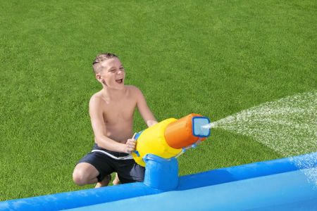 Водный игровой-центр 448x311x266см "Beachfront Bonanza" с разбрыз. и горкой, до 270кг, от 5 лет, Bestway 53349 BW