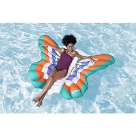 Надувной матрас-плот для плавания 193x176см Бохо Батерфляй, до 100кг, Bestway 43963 BW