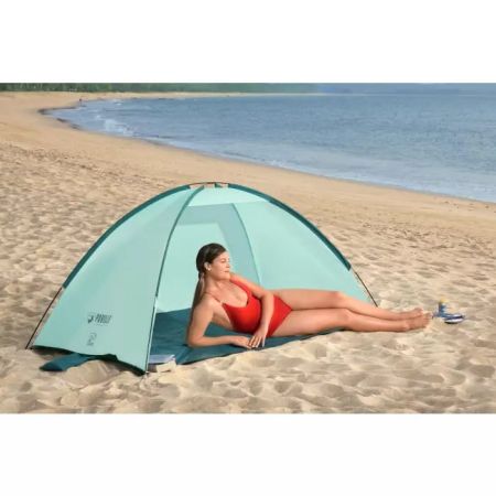 Палатка 2-местная 200х120х95см "Beach Ground 2" 1 слой, 190T polyester PA, 300mm, 110гр/м2 PE, Bestway 68105 BW