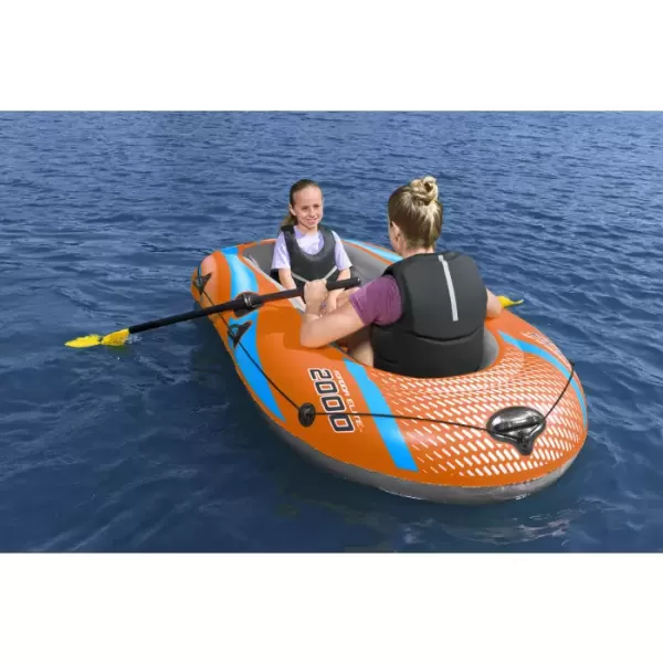 Надувная лодка "Kondor Elite 2000" 196х106см, весла, насос, до 120 кг, Bestway 61141 BW