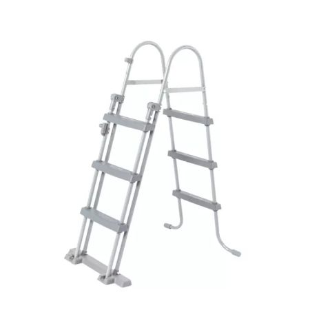 Каркасный бассейн Power Steel 427х250х100см, "Камень", 7250л, фил.-нас. 2006л/ч, лестн, тент, Bestway 56714 BW