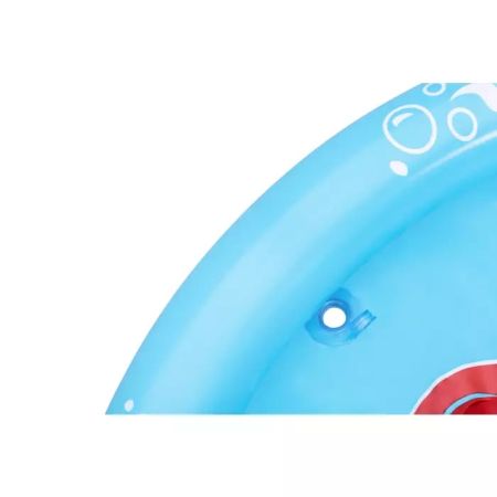 Детский надувной бассейн 115х89х76см "Морская ракушка" с навесом,  45л, от 6 мес, Bestway 52568 BW