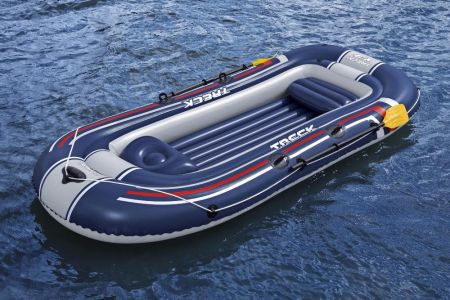 Надувная лодка "Treck X3" 307х126см, вёсла 62015, насос 62023, до 270кг, Bestway 61110 BW
