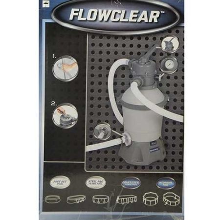 Песочный фильтр-насос 2006 л/ч , резервуар для песка 8,5 кг, Bestway 58397 BW