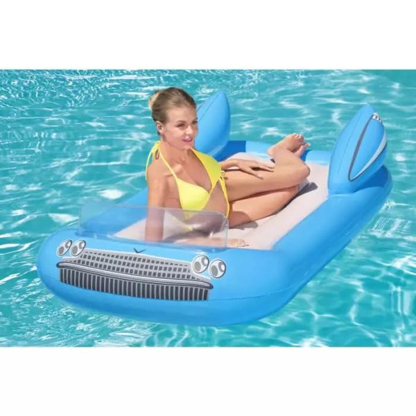 Надувной матрас-плот для плавания 190х128см "Кабриолет" до 90кг, Bestway 43412 BW