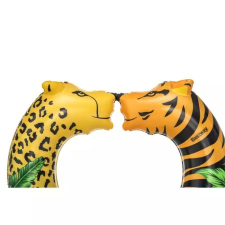 Надувной круг 109х89см "Джунгли" разъемный, от 12 лет, Bestway 36360 BW