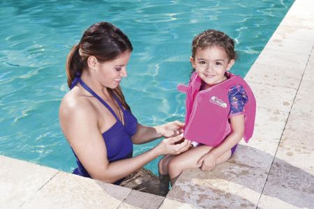 Жилет для плавания с пенопл. встав. и рукавами, 18-30кг, 3-6 лет, 2 цвета, Bestway 32147 BW