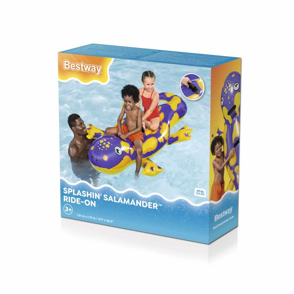 Надувная игрушка-наездник "Саламандра", 191х119см, от 3 лет, Bestway 41502 BW