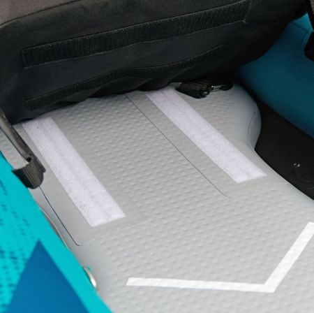 Надувной каяк "Steam-312 Versatile" 312x80см, насос, сиденье, киль, рюкзак, сумка, до 110кг, Aqua Marina ST-312