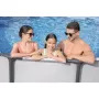 Каркасный бассейн Steel Pro Max 366х100см, 9150л, фил.-насос 2006л/ч, лестница, Bestway 56418 BW