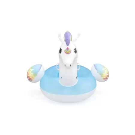 Надувная игрушка-наездник 155x119см "Единорог" с ручками, до 45кг, от 3 лет, Bestway 41114 BW