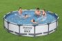 Каркасный бассейн Steel Pro Max 427х84см, 10220л, фил.-насос 2006л/ч, Bestway 56595 BW