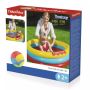 Детский надувной бассейн 91х25см "Fisher Price" с мячами (25шт), от 2 лет, Bestway 93501 BW