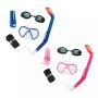 Комплект для плавания Lil' Barracuda (маска, очки, трубка), два цвета, от 3 лет, Bestway 24031 BW