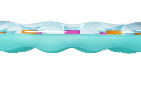 Надувной матрас для плавания 188х71см, до 90кг, 2 вида, Bestway 43014 BW