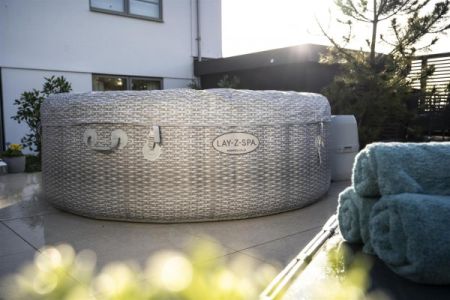 СПА-бассейн 146/196х71см "Honolulu AirJet" 916л, круглый, аэромассаж, Bestway 60019 BW