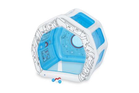 Игровой домик 125x105x117см "Космическая станция" с мячами 6 шт, от 2 лет, Bestway 52632 BW