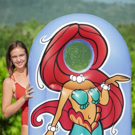 Надувной матрас для плавания 188х89см "Face Flip" до 90кг, 2 вида, Bestway 43421 BW