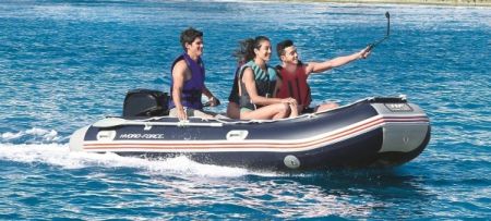 Надувная лодка "Sunsaille" 380х180х46см, алюм.вёсла, насос, до 780кг, Bestway 65062 BW